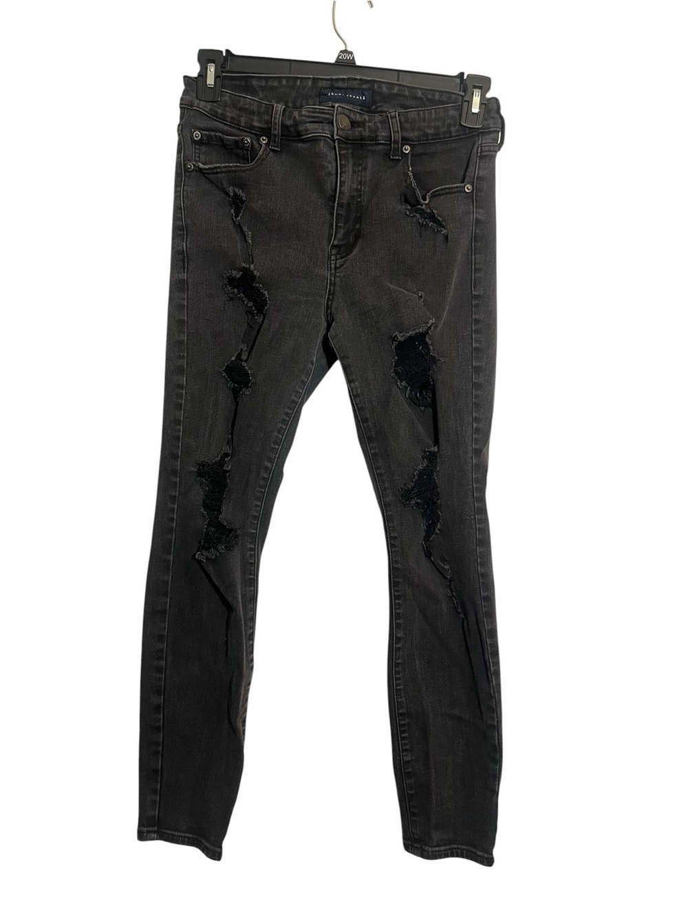 Aeropostale Black Distressed Skinny Jeans